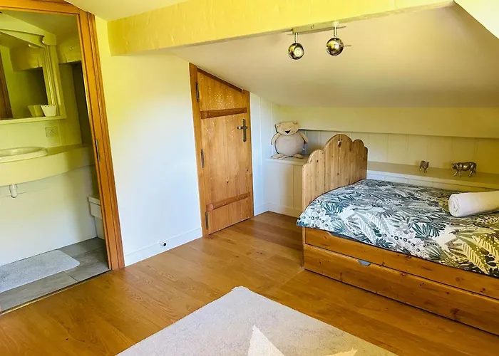 Spacious In With Mont Blanc View בקתה *