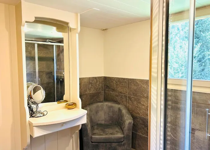 Spacious In With Mont Blanc View בקתה שאמוני
